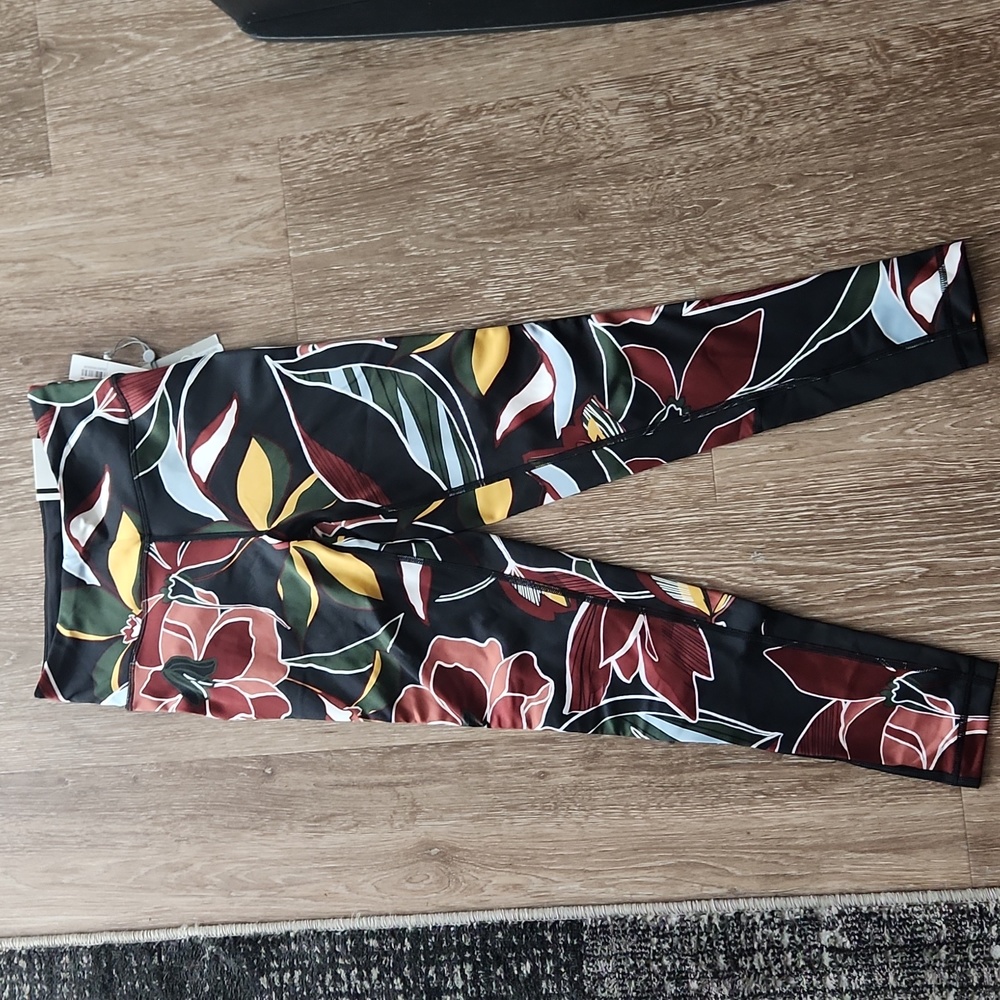 DKNY Botanica Printed High-Waist Le Russet XS